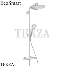 Hansgrohe Croma Select S Душевая колонна, термостат 280 1jet EcoSmart 26891700, , белый матовый-черный