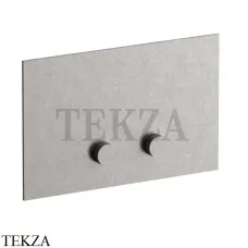 Fantini W216 Клавиша двойного смыва сочетается с TECE 91Q8W216, Raw Metal PVD