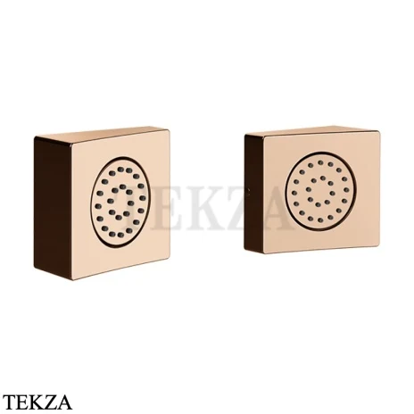 Gessi Haute Culture Shower Боковые форсунки, внешняя часть 57572-030, медь глянец