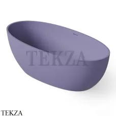 Dea Design Nature Ванна отдельностоящая овальная 170x80 Solid Surface DD8647 1700 14, Lilac №14