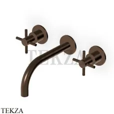 Zucchetti Helm Смеситель для раковины, внешняя часть ZHM760.XP21, brushed chocolate PVD
