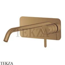 FIMA Carlo Frattini SNAP Смеситель для раковины 150, внешняя часть F3121WX5ZS, Brushed Amber Bronze