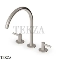 Zucchetti Isy22 Смеситель для раковины высокий, без гарнитура ZIS3341.C3, brushed nickel