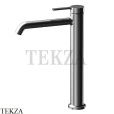 FIMA Carlo Frattini SNAP Смеситель для раковины высокий, без гарнитура F3111/HCN.1, Black chrome