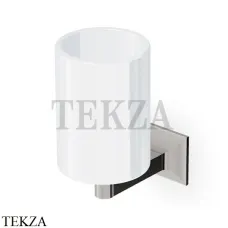 Zucchetti Bellagio Стакан настенный, керамика белая ZAC513.C8, nickel глянец