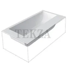 Antonio Lupi Biblio Ванна прямоугольная встраиваемая Biblio60 из материала Corian Antonio Lupi Biblio Ванна прямоугольная встраиваемая Biblio60 из материала Corian