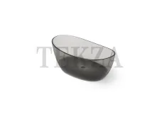 Dea Design Ванна отдельностоящая 163x85 см DD8611 1630 R4 ,  Smoky Black R4