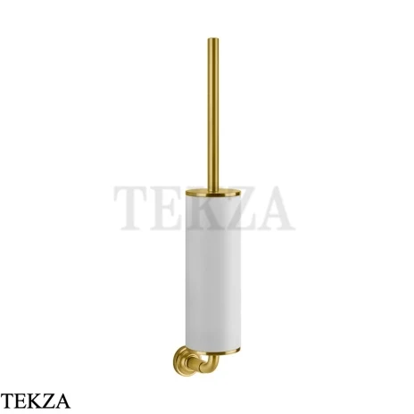 Gessi VENTI20 Ершик туалетный настенный белый 65419-716, Gold Br. PVD