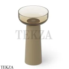 Dea Design Pedestal Basin Раковина напольная круглая Glasstech DD2027 480 R6, Classic Green R6