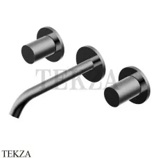 Ritmonio Diametro35 S Смеситель для раковины, внешняя часть PR52AK202 F31, Frosted Black Chrome