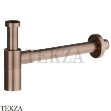 Newform Сифон для раковины бутылочный, 218.59.067, PVD Br. Copper Bronze