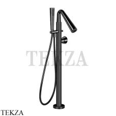 Gessi CONO Смеситель для ванны напольный, внешняя часть 45028-706, Black Metal (снято с производства)