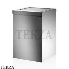 Decor Walther Universal DW 113 Ведерко с крышкой для бумаг 0610176, сталь матовая