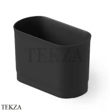 Dea Design Single Ванна отдельностоящая сидячая 110x58 Solid Surface DD8701 1100 16, Black №16