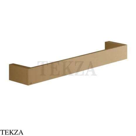 Gessi Rettangolo Держатель для банного полотенца 30 см 20897-791, Deep Bronze Brushed PVD