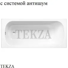 BETTE BETTEFORM Встраиваемая прямоугольная ванна 2951-000 AD, сталь, система антишум, белый глянец