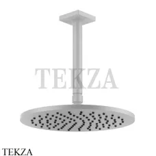 Gessi RILIEVO Потолочная душевая лейка D25 с кронштейном под размер 59150-279, белый матовый