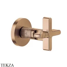 Gessi INCISO WELLNESS Запорный вентиль, внешняя часть 58363-726, Warm Bronze Br