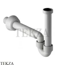 Geberit Сифон трубчатый для биде ABS пластик 151.108.11.1, белый глянец