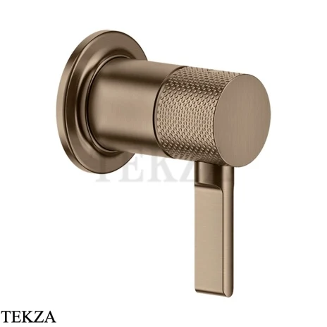 Gessi INCISO Рычаг управления настенный, внешняя часть 58109-761, Coffee Bronze Br. PVD