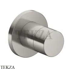 Keuco IXMO Вентиль запорный, круг, внешняя часть 59541050001, Никель шлифованный