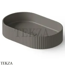 Dea Design Washbasins Раковина настольная 55х35 Solid Surface DD9811 550 3, Grey №3