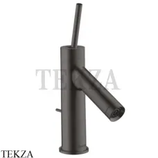 Axor Starck 70 Смеситель для раковины, с донным клапаном 10116340, Brushed Black Chrome