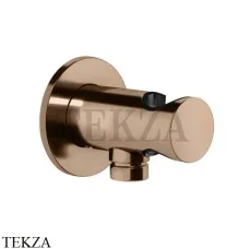 Gessi Ingranaggio-Anello Вывод воды с держателем 63461-030, Copper глянец