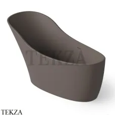 Dea Design Elegant Ванна отдельностоящая овальная 169x75 Solid Surface DD8613 1690 6, Grey Brown №6