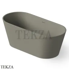 Dea Design Shadow Ванна отдельностоящая овальная 160x70 Solid Surface DD8606 1600 4, Light Grey №4