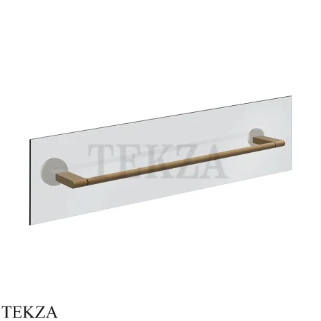 Gessi Origini Полотенцедержатель для крепления на стекло, 60 см 66515-713, Antique Brass