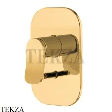 FIMA Carlo Frattini FLO Смеситель для душа, 2 потока, F3809X2OR, золото глянец