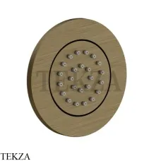 Gessi INCISO SHOWER Боковая форсунка поворотная, внешняя часть 32982-713, Antique Brass