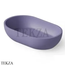 Dea Design Washbasins Раковина настольная овальная Solid Surface DD9033 550 14, Lilac №14