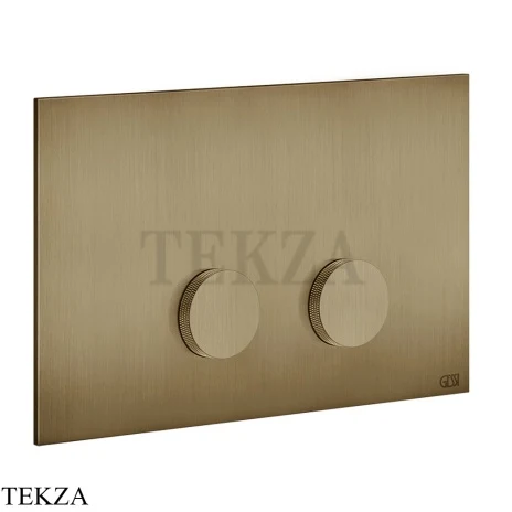 Gessi ANELLO Клавиша смыва для инсталляции SANIT, Villeroy&Boch 54631-791, Deep Bronze Br. PVD