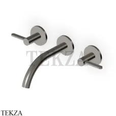 Zucchetti Isy22 Смеситель для раковины 175, внешняя часть ZIS3640.C51, brushed metal black