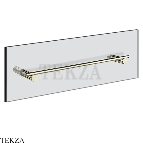 Gessi Incastri Полотенцедержатель для крепления на стекло, 30 см 75511-720, никель глянец