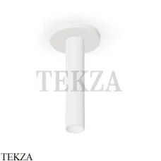 Zucchetti Кронштейн потолочный 10 см для верхней лейки Z93026.W1, bianco opaco goffrato