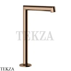 Gessi Ingranaggio-Anello Излив для раковины на столешницу, высокий 63323-030, Copper глянец
