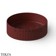 Dea Design Washbasins Раковина настольная Solid Surface DD9812 400 17, Red Wine №17