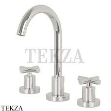 FIMA Carlo Frattini Maxima Смеситель для раковины, с гарнитуром, F5301WSN, Brushed nickel
