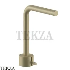 Fantini AF/21 Смеситель для раковины высокий, традиционный, без гарнитура 27P6A506WF, Matt British Gold