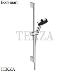 Hansgrohe Pulsify Select Душевой набор, 105 3jet EcoSmart со штангой 65 см 24161000, хром глянец