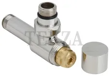 Сунержа Вентиль угловой (под шестигранник) G 1/2" НР х G 1/2" НР 00-1404-1212, хром глянец