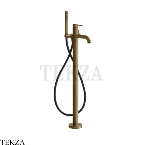 Gessi 316 BATH Смеситель для ванны, внешняя часть 54028-791, Deep Bronze Brushed PVD