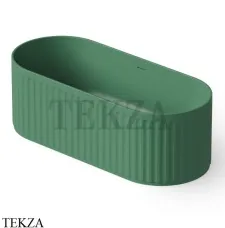 Dea Design Stripes Ванна отдельностоящая овальная 170x72 Solid Surface DD8804 1700 9, Sage №9