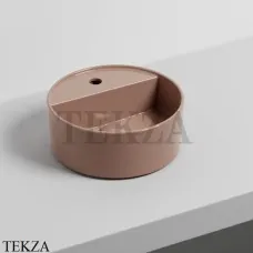 Cielo Theo Mini Round Раковина накладная с 1 отв. и без отв., без перелива LPLATFG NI, Ninfea