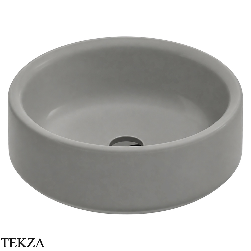 ArtCeram Won раковина накладная круглая The.Saniglaze WNL002 60 34, Gravel матовый