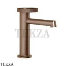 Gessi ANELLO Смеситель для раковины, без донного клапана 63302-708, Copper Brushed PVD