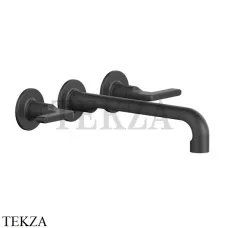 Gessi INCISO Смеситель для раковины излив длинный, внешняя часть 58092-299, Black XL
